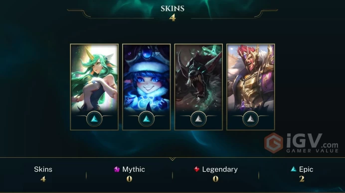 [EUNE] | Platinum  | Champion 46   | SKIN8  | 49K BE   | Full Access | Instant Delivery |Unverified Email |A2