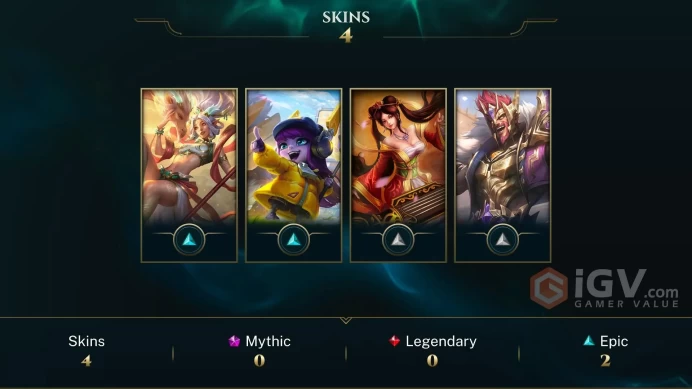 [EUNE] | Platinum | Champion 60   | SKIN4  | 10K BE   | Full Access | Instant Delivery |Unverified Email |A4