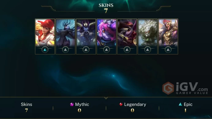 [EUNE] | Platinum | Champion 71   | SKIN7  | 1K BE   | Full Access | Instant Delivery |Unverified Email |A5