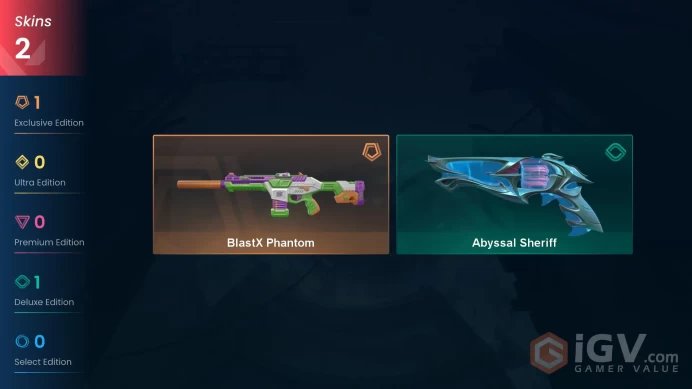| NA | 2 SKINS | VALUE: 3450 VP | BlastX Phantom | Abyssal Sheriff | 14 LEVEL | INSTANT DELIVERY | FULL ACCESS | FS4CZ |