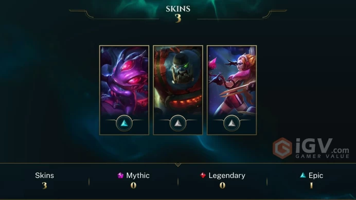 [Code 9859] Level 30 + 3 Skins / EUW / Very Cheap