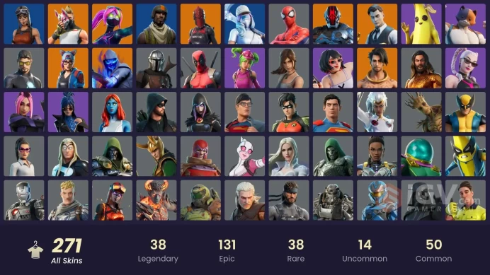 [PC/PSN/XBOX/Nintendo]  271 skins F/A :  | OG STW | Renegade Raider | Aerial Assault Trooper | Game Knight | Tart Tycoon | Blackheart | Menace |