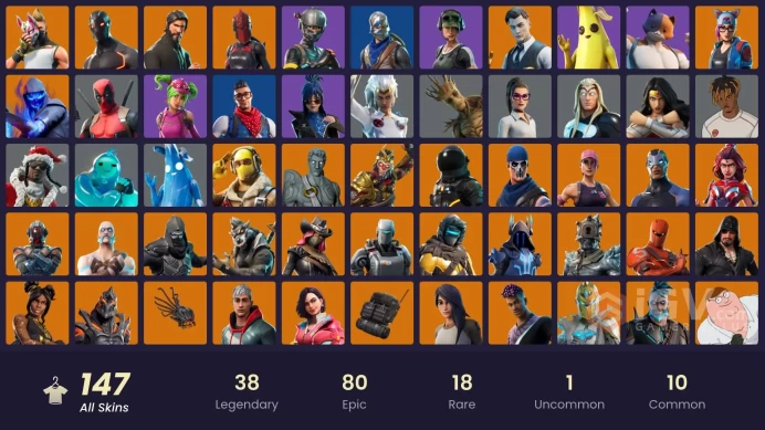 [ALL PLATFORMS]-150 Skin-ALL EDITIONS-OG STW-Elite Agent-The Reaper-Blue Squire-Take The L-ReapeR-2,950 V-BUCKS-(PSN)-FULL ACCESS-