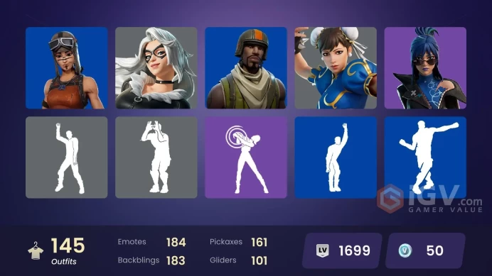 [ALL PLATFORMS]-145 Skin-Aerial Assault Trooper-Renegade Raider-Eren Jaeger-Hatsune Miku-Super Shaq-Kitana (MK3)-FULL ACCESS-BEST SELLER-