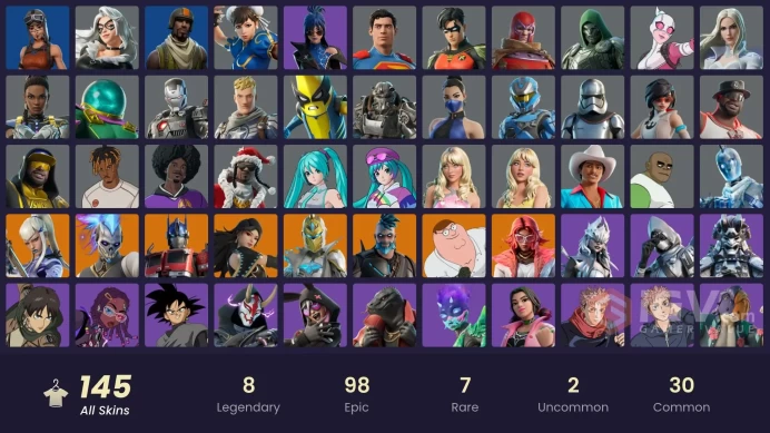 [ALL PLATFORMS]-145 Skin-Aerial Assault Trooper-Renegade Raider-Eren Jaeger-Hatsune Miku-Super Shaq-Kitana (MK3)-FULL ACCESS-BEST SELLER-