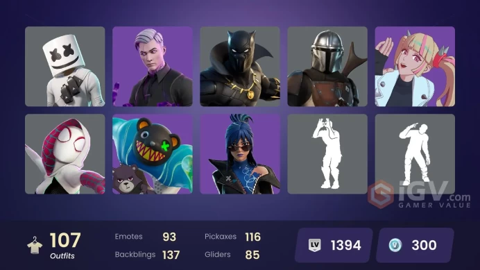 [ALL PLATFORMS]-107 Skin-Captain Levi-Son Goku-Midas Rex-Malice-LeBron James-The Rogue LAROI-The Kid LAROI-Mikasa Ackermann-FULL ACCESS-