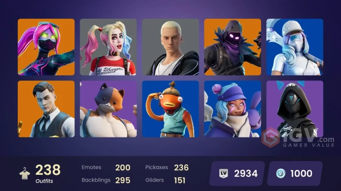 [ALL PLATFORMS]-238 Skin-236 Pickaxes-200 Emotes-Gold Meowscales-Gold Brutus-Gold Midas-FULL ACCESS-BEST SELLER-