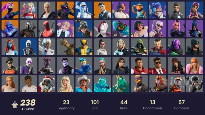 [ALL PLATFORMS]-238 Skin-236 Pickaxes-200 Emotes-Gold Meowscales-Gold Brutus-Gold Midas-FULL ACCESS-BEST SELLER-