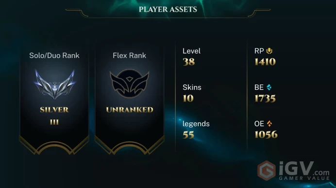 [EUW] SILVER 3 / FULL ACCSS/ EMAIL CHANGEABLE / INSTANT DELIVERY