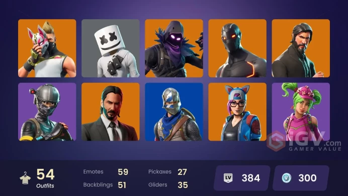 [ALL PLATFORMS]-VERVE OG-Blue Squire-Take The L-OG STW-Royale Knight-Elite Agent-Shogun OG-Marshmello-John Wick-FULL ACCESS-BEST SELLER-