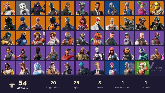 [ALL PLATFORMS]-VERVE OG-Blue Squire-Take The L-OG STW-Royale Knight-Elite Agent-Shogun OG-Marshmello-John Wick-FULL ACCESS-BEST SELLER-