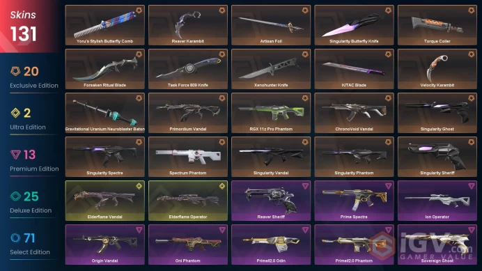 92 EU/TR Market & V26 ACT1 Dia II & Singularity 2025 Sett-Reaver Karambit-Yoru Comb-Forsaken Blade-Reaver/Prime/EF/Origin Vandal-Oni PH-EF OP