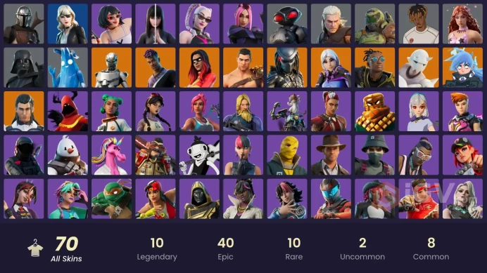 [ALL PLATFORMS]-70 Skin-Eon OG-Reaper-Darth Vader-Predator-Kit-Black Manta-FULL ACCESS-BEST SELLER-