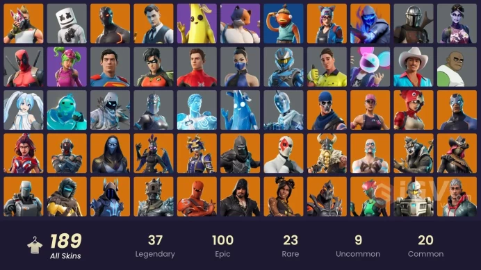 [PC] 189 skins | OG STW | IKONIK | WORLD CUP | Gold Brutus | Gold Midas | Blitz | Rogue Agent | Grind | Elite Zadie | Clutch | Sorana | 300 VB