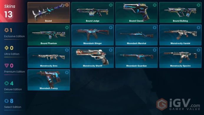 EU Level 49 13 Skins 17 Agents