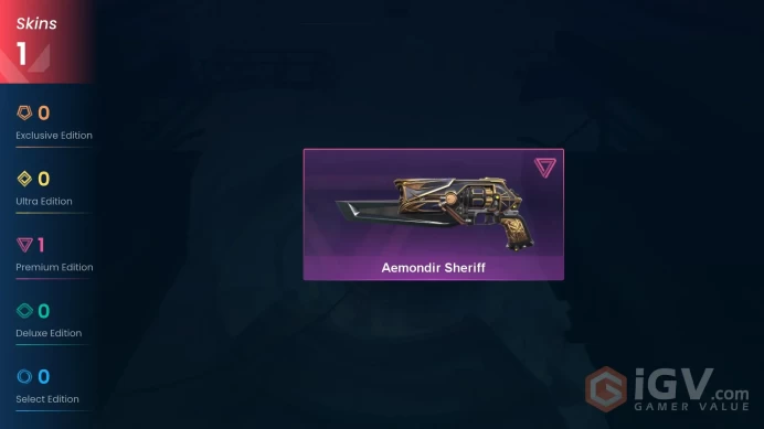 EU Level 6 1 Skins 7 Agents Aemondir Sheriff Aemondir Sheriff