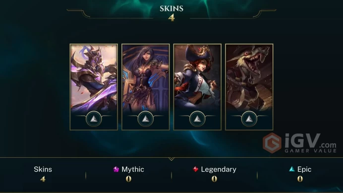 [Code 9863] Level 33 + 4 Skins / EUW / Very Cheap