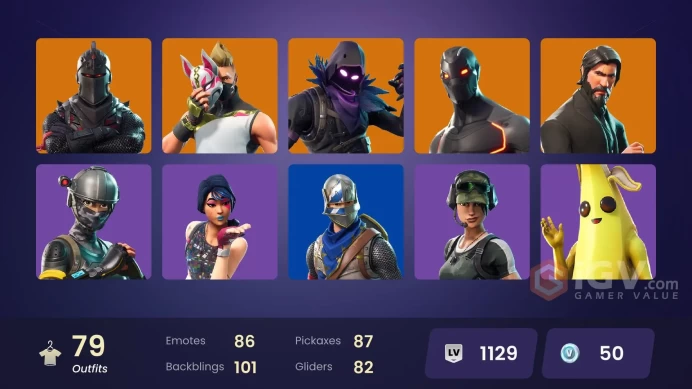 [PC/XBL] 78 skins | OG STW | Black Knight | Sparkle Specialist | The Reaper | Blue Squire | Royale Knight | Elite Agent | Omega (stage 5) | Tra
