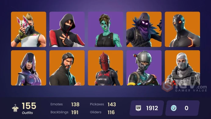 [PC/PSN/XBL] 154 skins | IKONIK | The Reaper | Glow | Blue Squire | Royale Knight | Elite Agent | Omega (stage 5) | Sub Commander | Rogue Age
