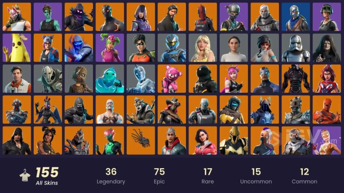 [PC/PSN/XBL] 154 skins | IKONIK | The Reaper | Glow | Blue Squire | Royale Knight | Elite Agent | Omega (stage 5) | Sub Commander | Rogue Age