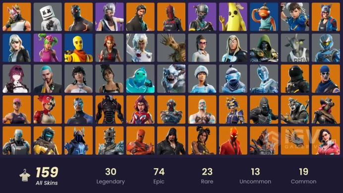 [PC] 155 skins | OG STW | IKONIK | The Reaper | Elite Agent | Omega (stage 5) | Rogue Agent | Grind | Clutch | Hime | The Prisoner | Catalyst | 