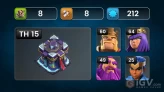 TH15-XP212-BK60 AQ63 MP45 GW48 RC25-BUILDER 8-NAME CHANGE 1000 GEMS-ACCOUNT PROTECTION BY PHONE NUMBER IS NOT ENABLED (MS105)