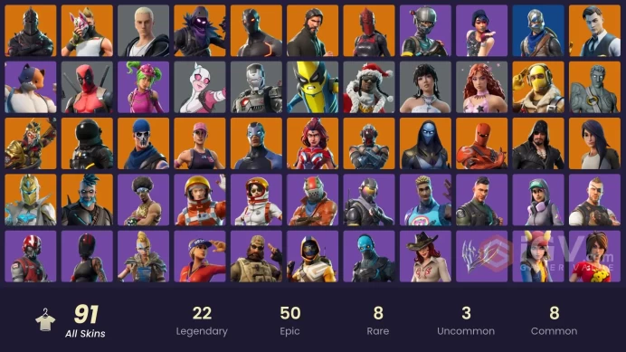 [PC/XBL] 91 skins | OG STW | Black Knight | Sparkle Specialist | The Reaper | Blue Squire | Royale Knight | Elite Agent | Gold Midas | Rogue A