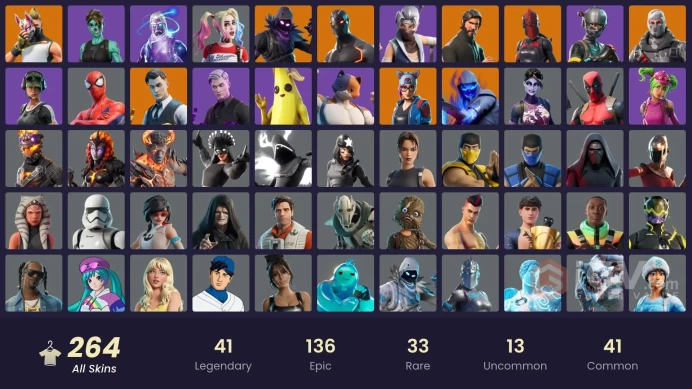 [PC/PSN/XBL] 263 skins | OG STW | Galaxy | IKONIK | The Reaper | Elite Agent | Gold Brutus | Gold Midas | Omega (stage 5) | Trailblazer | Sub 