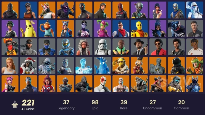 [PC/XBL] 221 skins | Renegade Raider | Black Knight | Sparkle Specialist | The Reaper | Blue Squire | Royale Knight | Elite Agent | Blue Team L