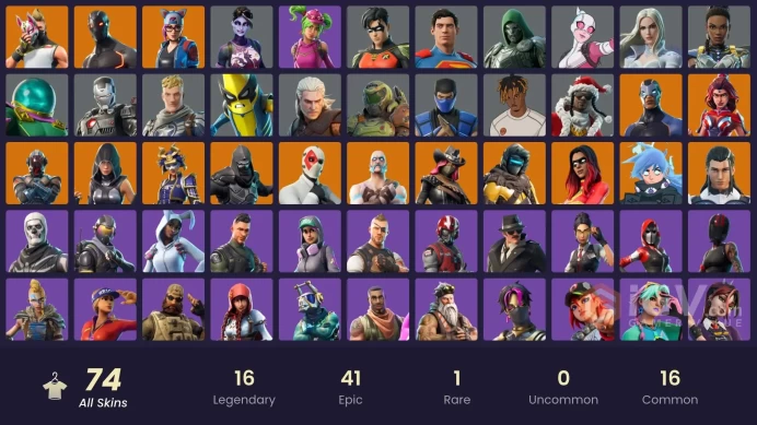 [PC] 74 skins | Rogue Agent | Calamity | Drift | Omega | Carbide | Joltara | Hime | Nezumi | The Ageless | Wild Card | Valor | Ragnarok | Lynx |