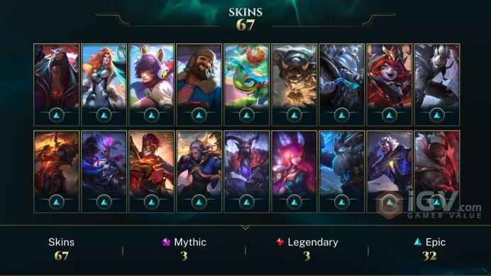 LAN UNK- LAST SEASON GOLD4- 67 PERFECT SKIN- 150 CHAMP- SAFETY- FULL ACCES- RANKED READY