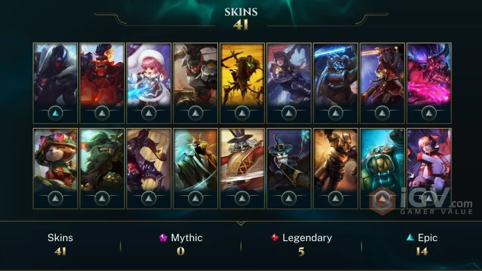 | SG | 41 SKINS | BRONZE 4 | 99 CHAMPIONS | 179 LEVEL | INSTANT DELIVERY | FULL ACCESS | FYn2r |