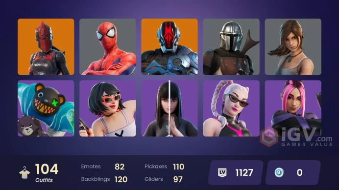 [PC/PSN/XBOX/SWITCH] 104 skins STW | Vivi Chroma | The Foundation | Ronin | Omegarok | Rox | Catalyst | Malik | Fade | Kymera  Joey | Sentinel |