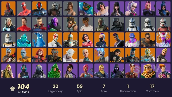 [PC/PSN/XBOX/SWITCH] 104 skins STW | Vivi Chroma | The Foundation | Ronin | Omegarok | Rox | Catalyst | Malik | Fade | Kymera  Joey | Sentinel |
