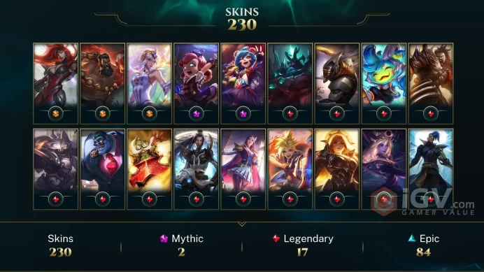 EUW S3 60LP - 230 SKIN ( 3 ULTIMATE, 2 MYTHIC)- 160 CHAMPIONS- 2017 ACCOUNT- URGENT SALE- INSTANT DELVIERY