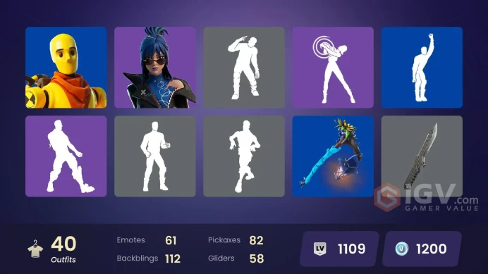 | PC/PSN/XBOX | 40 SKINS | Peter Griffin | Valeria | Donatello | Allen the Alien | Oscar | Montague | Vengeance Jones | 1200 VBUCKS | FVoA6 |