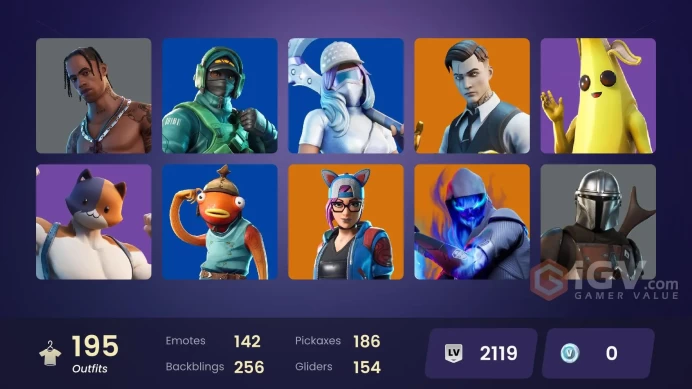 PC/PSN/Xbox/Nintendo 196 skins | Travis Scott | Reflex | Jill Valentine | Astro Jack | Gold Midas | Gold Brutus | WORLD CUP | Point Patroller |