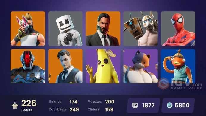 [PC/PSN] 225 skins | OG STW | WORLD CUP | Gold Brutus | Gold Midas | Unchained Ramirez | Rogue Agent | Y327