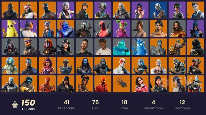 [PC/PSN] 167 skins | Gold Brutus | Gold Midas | Tart Tycoon | Rainbow Racer | ORIGIN | Sideways Warrior | Y329