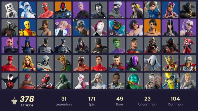14079[PC/PSN/XBOX]Master Chief (Matte Black)|FNCS Champion Seeker|FNCS 3:1 Champion|Naruto Uzumaki|Heron Stance Hero|Shady Doggo
