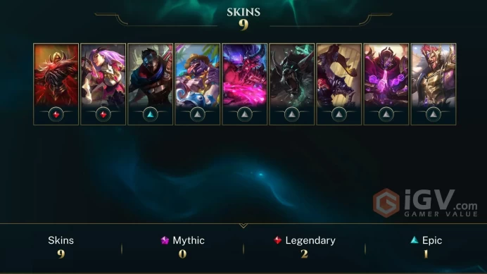 | LAS | 13 SKINS | GOLD 1 | 50 CHAMPIONS | 41 LEVEL | INSTANT DELIVERY | FULL ACCESS | FZP7Z |