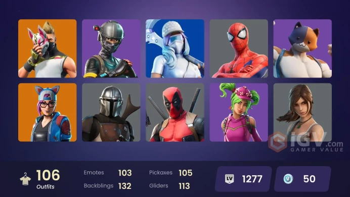 106 skins | Elite Agent | Take The L | Reaper | Ride The Pony | Snowflake | Dire | Valor | Gear Specialist Maya | Calamity | Drift