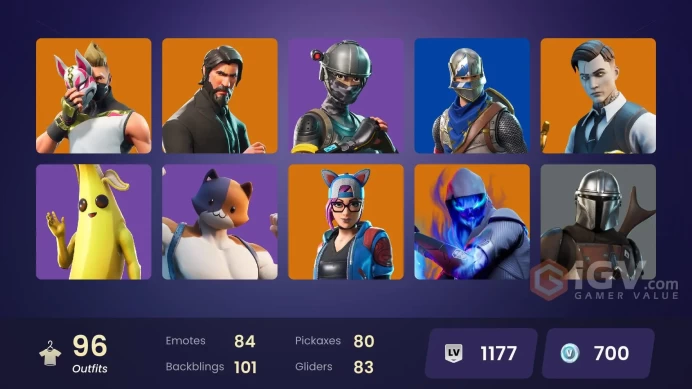 96 skins | The Reaper | Elite Agent | Take The L | Blue Squire | Royale Knight | Ride The Pony | Snowflake | Gold Midas | Rogue Agent