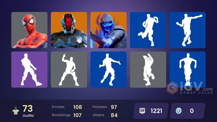 73 skins | Merry Mint Axe | Ride The Pony | Point Patroller | Sultura | Heron Stance Hero | Blitz | Trilogy | Dire | Calamity | Fusion | Sorana
