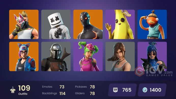 109 skins | Omega | End Zone | Derby Dominator | Cloud Striker | Fixer | Dire | Valor | Calamity | Drift | The Prisoner | Predator | Menace