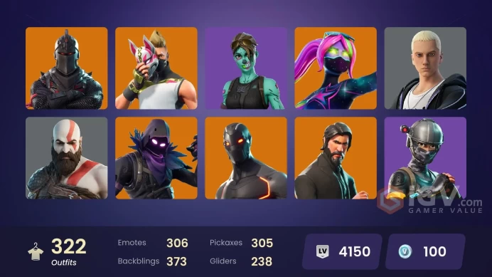 [PC/PSN/XBOX/NNI] 319 skins | OG STW | Black Knight | Sparkle Specialist | The Reaper | Blue Squire | Royale Knight | Leviathan axe