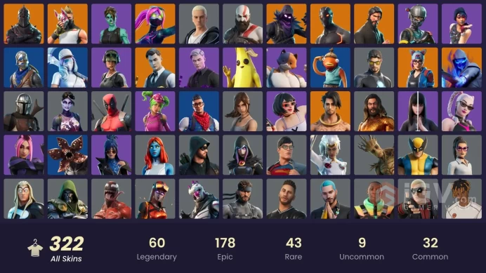 [PC/PSN/XBOX/NNI] 319 skins | OG STW | Black Knight | Sparkle Specialist | The Reaper | Blue Squire | Royale Knight | Leviathan axe