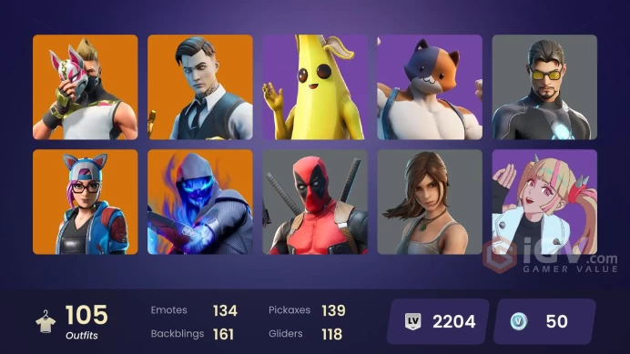 105 skins | Blue Team Leader | Gold Meowscles | Gold Brutus | Gold TNTina | Gold Midas | Point Patroller | Blue Striker | Trilogy | Sultura