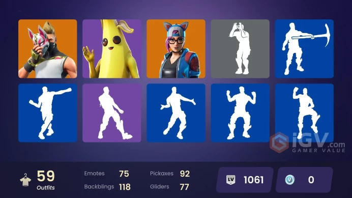 59 skins | Reaper | Ride The Pony | Carbon Commando | Trilogy | Dire | Calamity | Drift | The Prisoner | Joey | Ragnarok | Kymera | Blackheart