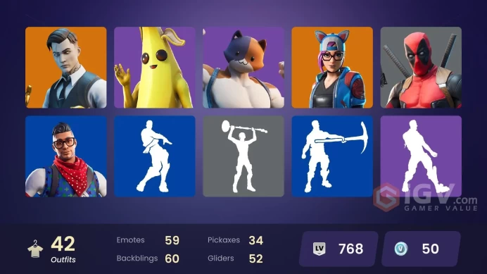 42 skins | Ride The Pony | Snowflake | Blue Team Leader | Gold Midas | Prodigy | Blue Striker | Dire | Gear Specialist Maya | Calamity